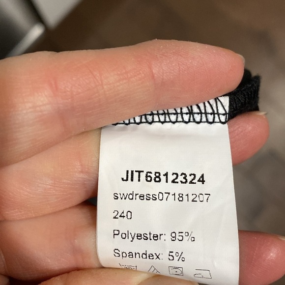 SHEIN - Black full length long sleeve stretchy dress Size S - Picture 11 of 15